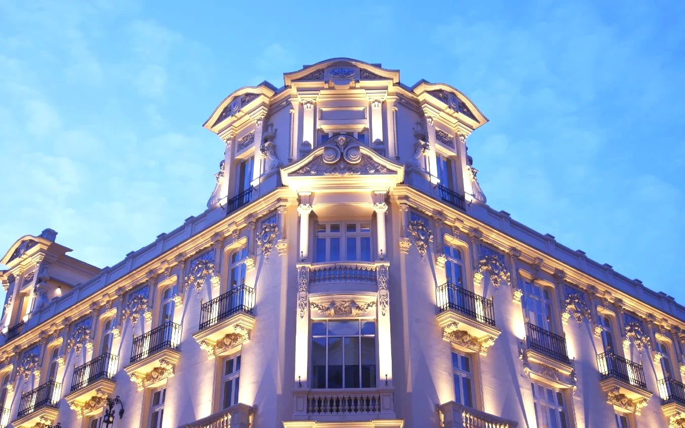 Edificio exterior del URSO Hotel & Spa Madrid