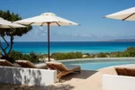 Increíbles vistas al mar del Dunas de Formentera a Small Luxury Hotel of the World en Es Arenals