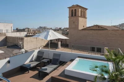 Jacuzzi en la terraza Summum Boutique Hotel member of Meliá Collection Palma de Mallorca