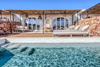 Piscina Torre Vella Fontenille Menorca 5 star Son Bou