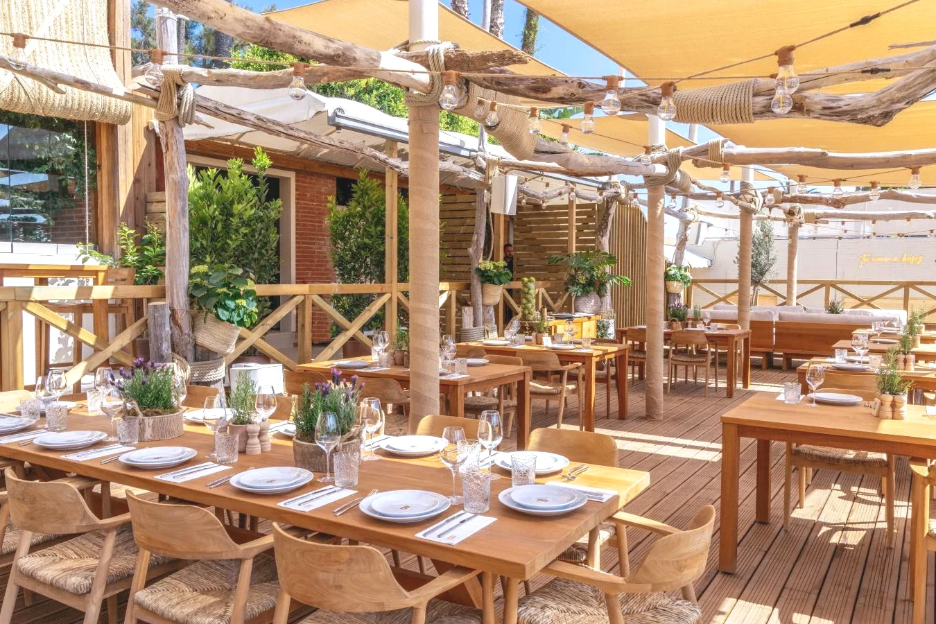 Restaurante para comer en Torre Melina a Gran Meliá Hotel Barcelona